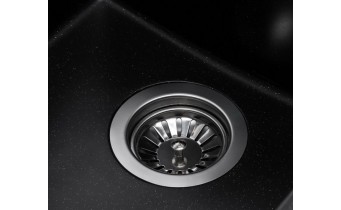 Кухонна мийка Granado Cadiz 410x500 мм, black shine (2301)