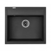 Кухонна мийка Granado Lerida 560x510 мм, black shine (0401)