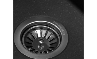 Кухонна мийка Granado Lerida 560x510 мм, black shine (0401)