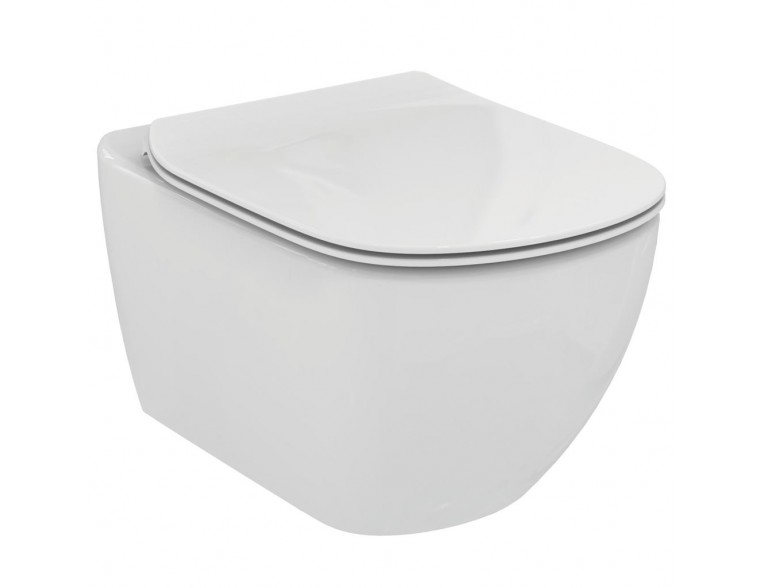 Підвісний унітаз Ideal Standard Teci 365x535x350 мм Rimless (T350301)
