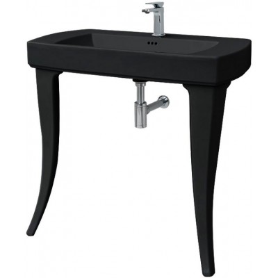 Підвісний умивальник ArtCeram Jazz, glossy black (JZL0010300) Підвісний умивальник ArtCeram Jazz, glossy black (JZL0010300)