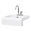 Умивальник на стільницю ArtCeram La Fontana, matt white (LFL0040500)