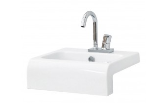 Умивальник на стільницю ArtCeram La Fontana, matt white (LFL0040500) Умивальник на стільницю ArtCeram La Fontana, matt white (LFL0040500)