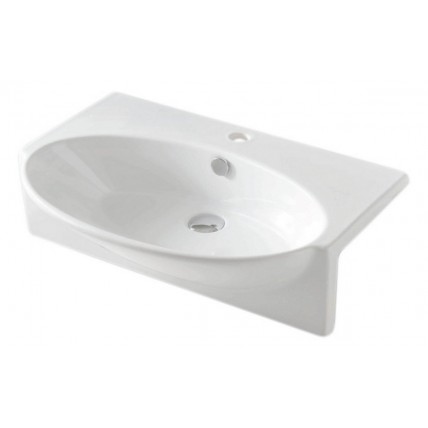 Умивальник на стільницю ArtCeram Look, white (LKL0010100)