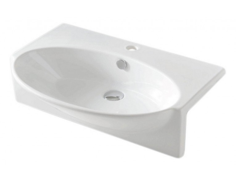 Умивальник на стільницю ArtCeram Look, white (LKL0010100)