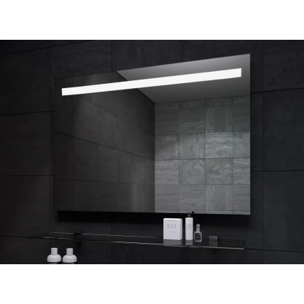 Прямокутне дзеркало з LED підсвіткою у ванну Norway 1200, підвісне 120x70x4 см