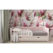 Дитяче ліжко WoodSoft Nevis з ящиками 120x190, ясень (NevisJ120190JAS)
