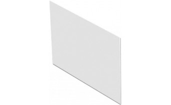 Бокова панель для прямих ванн Excellent 90x58 см, біла (OBEX.090.58WH)