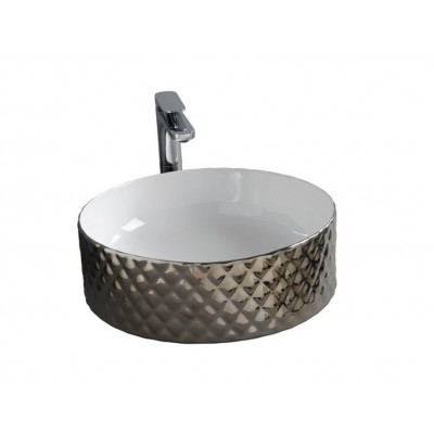 Умивальник на стільницю ArtCeram Rombo, platinum (OSL0090157) Умивальник на стільницю ArtCeram Rombo, platinum (OSL0090157)