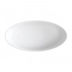 Окремостояча ванна Omnires Siena M+ 161x81 см, сіро-біла глянцева (SIENAWWBSP)