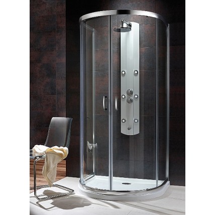 Душова кабіна півколо Radaway Premium Plus P 1000x900x1900 прозоре скло, півкругла (33300-01-01N)