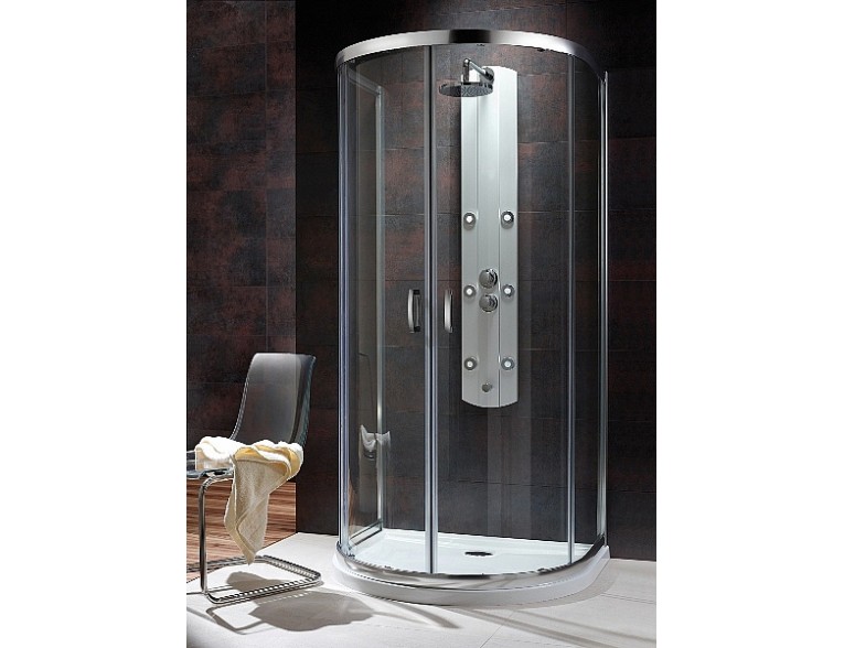Душова кабіна півколо Radaway Premium Plus P 1000x900x1900 прозоре скло, півкругла (33300-01-01N)