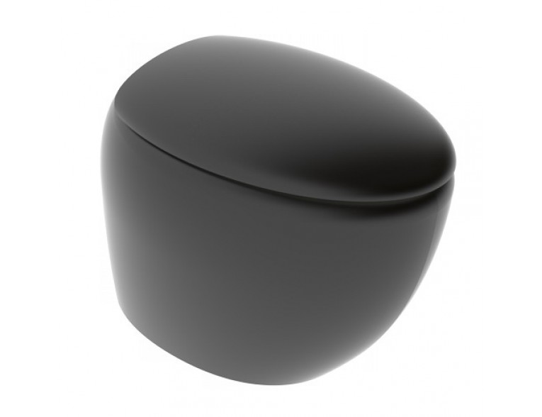 Підлоговий унітаз GSG TOUCH 55 см Smart Clean matt Black (TOWC01SC003)
