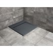 Душовий піддон, камяний Radaway Teos C 90x90 см, антрацит (HTC9090-64)