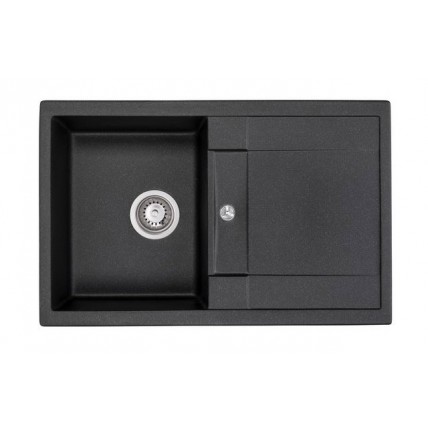 Кухонна мийка Granado Valencia 775x495 мм, black shine (0701)