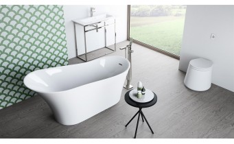 Ванна Radaway Creta окремостояча 180×80×78/65 (WA1-43-180×080U)