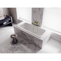 Акрилова ванна Besco Talia Slim 160x75, пряма (WAT-160-SL)