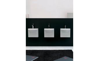 Підвісний умивальник ArtCeram Oneshot wall mini, white (WLL0010100)