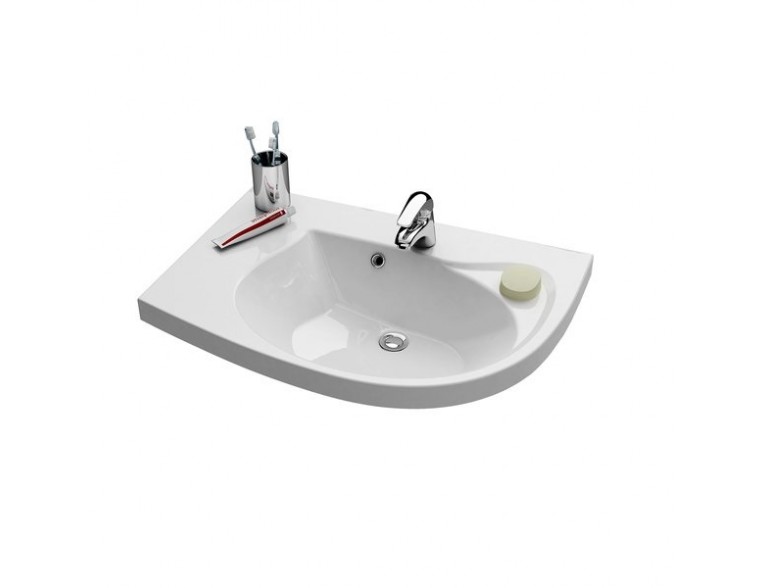 Умивальник Ravak Rosa Comfort L з отвором (XJ2P1100000)