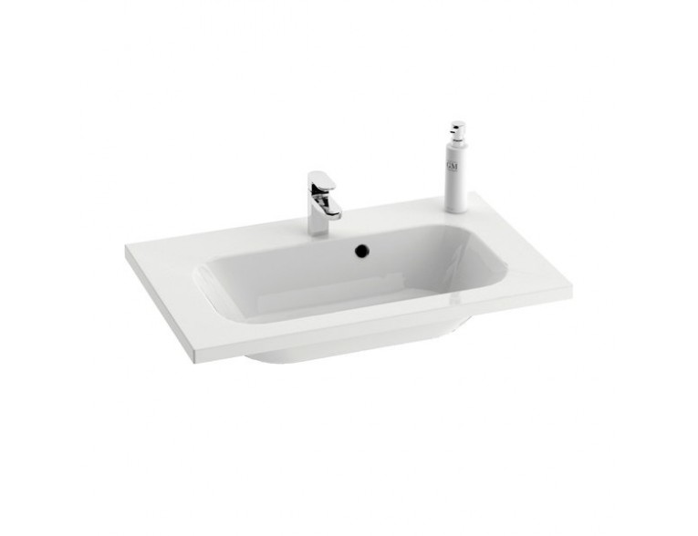 Умивальник Ravak Chrome 600 з переливом (XJG01160000)