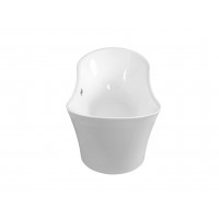 Окремостояча акрилова ванна Besco Amber 170x80 з сифоном click / clack, білий (WAS-170-ABB)