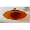 Ванна овальна окремостояча з матеріалу ResiCast Besco Axya Earth Rust 180x80x75 см, + сифон Black Matt, Охра, коричнево-червона, прозора ванна (WAA-180-ERB) Ванна овальна окремостояча з матеріалу ResiCast Besco Axya Earth Rust 180x80x75 см, + сифон Black Matt, Охра, коричнево-червона, прозора ванна (WAA-180-ERB)