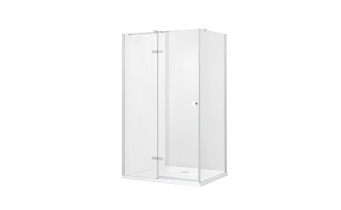 Душова кабіна Besco Pixa 120x90x195 L, прозоре скло (PPL-129-195C)