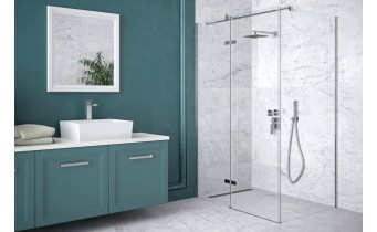 Душова кабіна Besco Pixa 120x90x195 L, прозоре скло (PPL-129-195C)