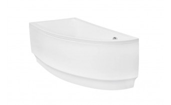 Ванна акрилова Besco Praktika 150x70 L, Лівостороння, асиметрична (WAP-150-NL)