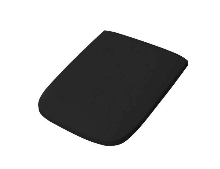Сидіння soft-close з кришкою для унітазу ArtCeram Cow, glossy black (CWA00203)