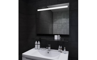 Прямокутне дзеркало з LED підсвіткою у ванну Norway 1200, підвісне 120x70x4 см