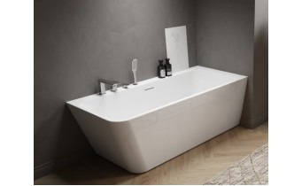 Акрилова ванна Radaway Gloria 160x73 R, кутова + ніжки (WA1-54-160x073P)