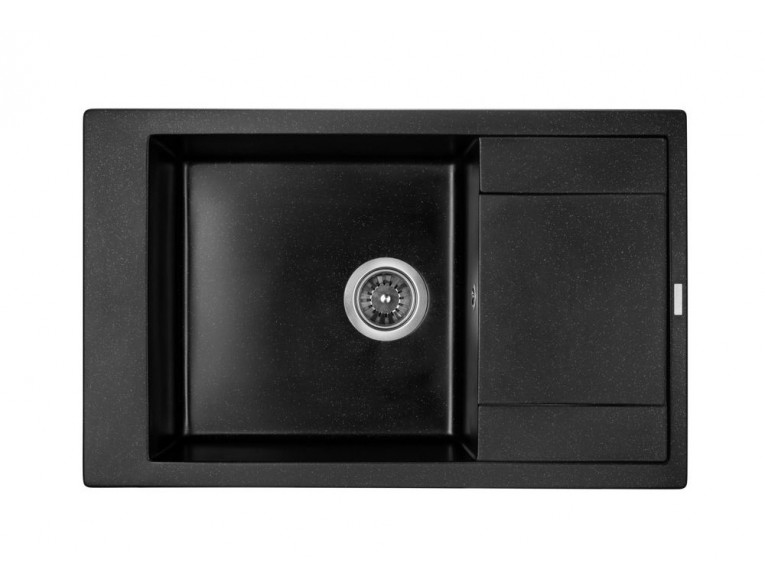 Кухонна мийка Granado Almeria 775x490 мм, black shine (3101)