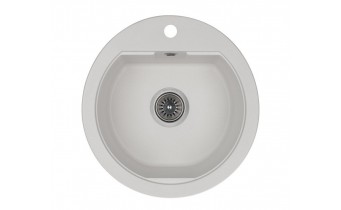 Кухонна мийка Granado Lugo 480x495 мм, white (2805)