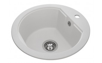 Кухонна мийка Granado Lugo 480x495 мм, white (2805)