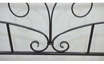 Двоспальне ліжко Метал-дизайн Луїза 160x200 (MT-D-LZ4)