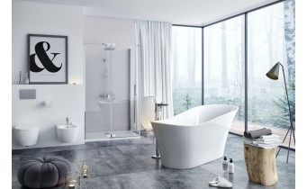 Ванна окремостояча Excellent Mirage+ 180x80 см (WAEX.MRP18WH)
