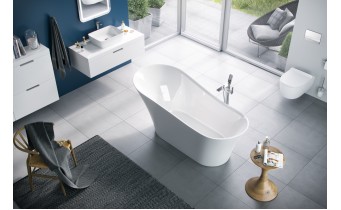 Ванна окремостояча Excellent Mirage+ 180x80 см (WAEX.MRP18WH)