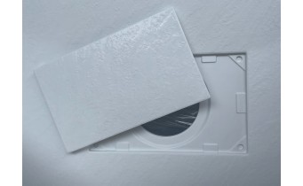 Душовий піддон конгломерат SMC, прямокутний Besco Vexo White UltraSlim 170x90x2,6 см, Білий матовий, із структорованою поверхнею