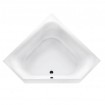 Акрилова ванна Riho Austin Plug & Play 145x145, кутова + ніжки (BD76005)