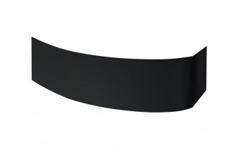 Панель для ванни Besco Rima 170 R/L Black / Чорна,+ кріплення до панелі, екран для ванни (OAR-170-NSC)