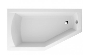 Ванна акрилова Polimat Selena 150x90 см L, Лівостороння асиметрична + ніжки (00386) Ванна акрилова Polimat Selena 150x90 см L, Лівостороння асиметрична + ніжки (00386)