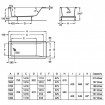 Акрилова ванна Roca Easy 140x70 см, пряма + ніжки (A248197000) Акрилова ванна Roca Easy 140x70 см, пряма + ніжки (A248197000)