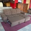 Кутовий диван розкладний ВІКОМеблі Бетті / Betti, коричневий, кут Г (Viko-Betti6) Кутовий диван розкладний ВІКОМеблі Бетті / Betti, коричневий, кут Г (Viko-Betti6)
