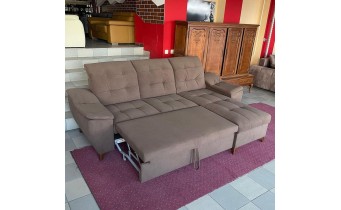 Кутовий диван розкладний ВІКОМеблі Бетті / Betti, коричневий, кут Г (Viko-Betti6)