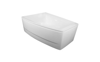 Акрилова ванна Volle 170x120 L, асиметрична + ніжки (TS-100/L)