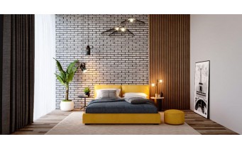 Двоспальне ліжко WoodSoft Toronto / Торонто 140x200 (Toro140200)