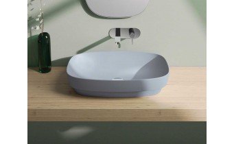 Умивальник на стільницю Catalano Colori Green Lux 65 синій (165AGRLXAS)