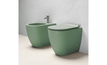Підлоговий унітаз Catalano Colori Sfera 52 зелений сатин (1VPC52VS)