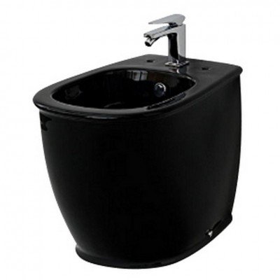 Підлогове біде ArtСeram Azuley, glossy black (AZB0020300) Підлогове біде ArtСeram Azuley, glossy black (AZB0020300)